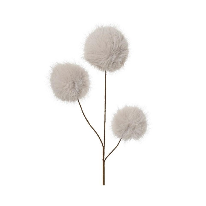 RAMO BULBI EFFETTO NEVE H.70CM.